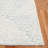 Deloras Hand Tufted Wool Cotton with Latex Abstract Rug in Blue/Ivory-1000743521