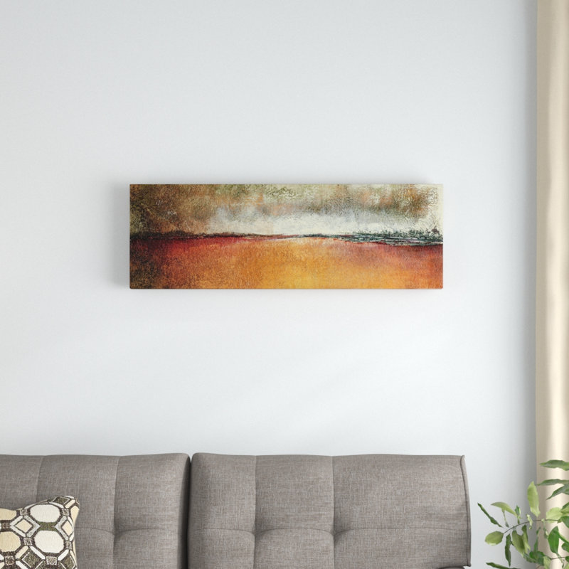 « reflect », impression sur toile, H 12 po x l 36 po x P 1,5 po, Toile avec cadre noir
