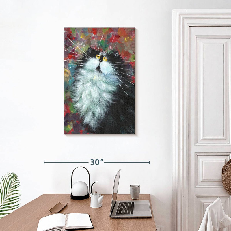 Brampt Zen Cat, 30" H x 20" W