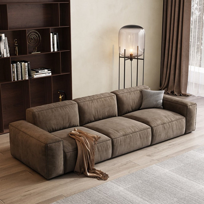 Coussin modulaire Coffee Coffee, Café, 29,13 po H x 110,24 po l x 37,4 po P, 4