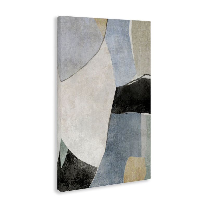 «Cutout Shapes Composition» par Suzanne Nicoll, H 36 po x l 24 po