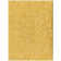 Rectangle Bettino Solid Color Machine Woven Polyester Area Rug in Yellow