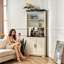 Armoire de rangement haute autoportante-131532883