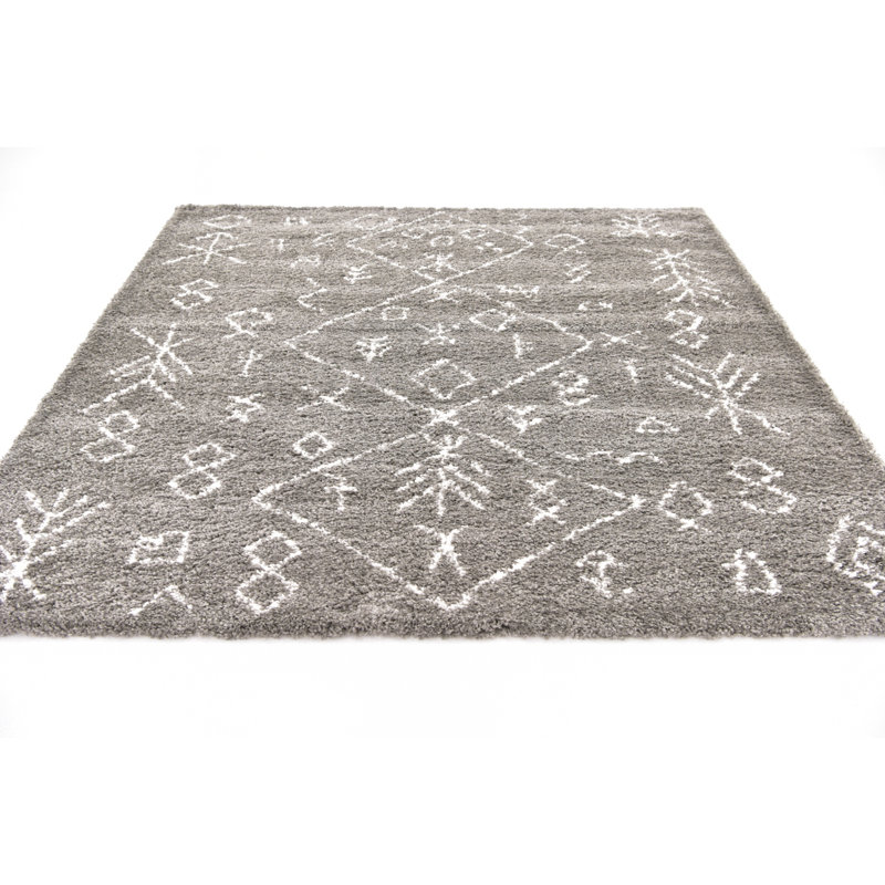 Southwestern Shag Area Rug, Square 244cm