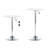 Bushrah Round Metal Base Dining Table-518183060-518183063