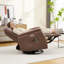Fauteuil inclinable en similicuir Detine-1414279607
