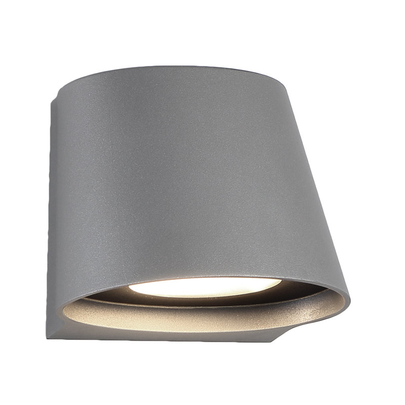 Luminaire à cloison d'extérieur à DEL Meiners, Graphite