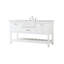 Meuble-lavabo simple 60 po Pelaghia-57367847