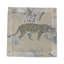 Serviette de table en satin de coton Leopard Walk-122609852