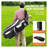 Premium Golf Cart Bag with 14-Way Organizer Top, Waterproof 600D Polyester Storage & Putter Well