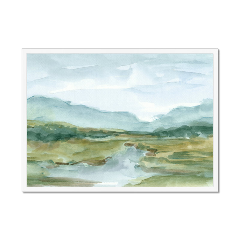 Sketchbook IV by Ethan Harper - Painting, 55cm H x 80cm W, White Single Picture Framed Paper