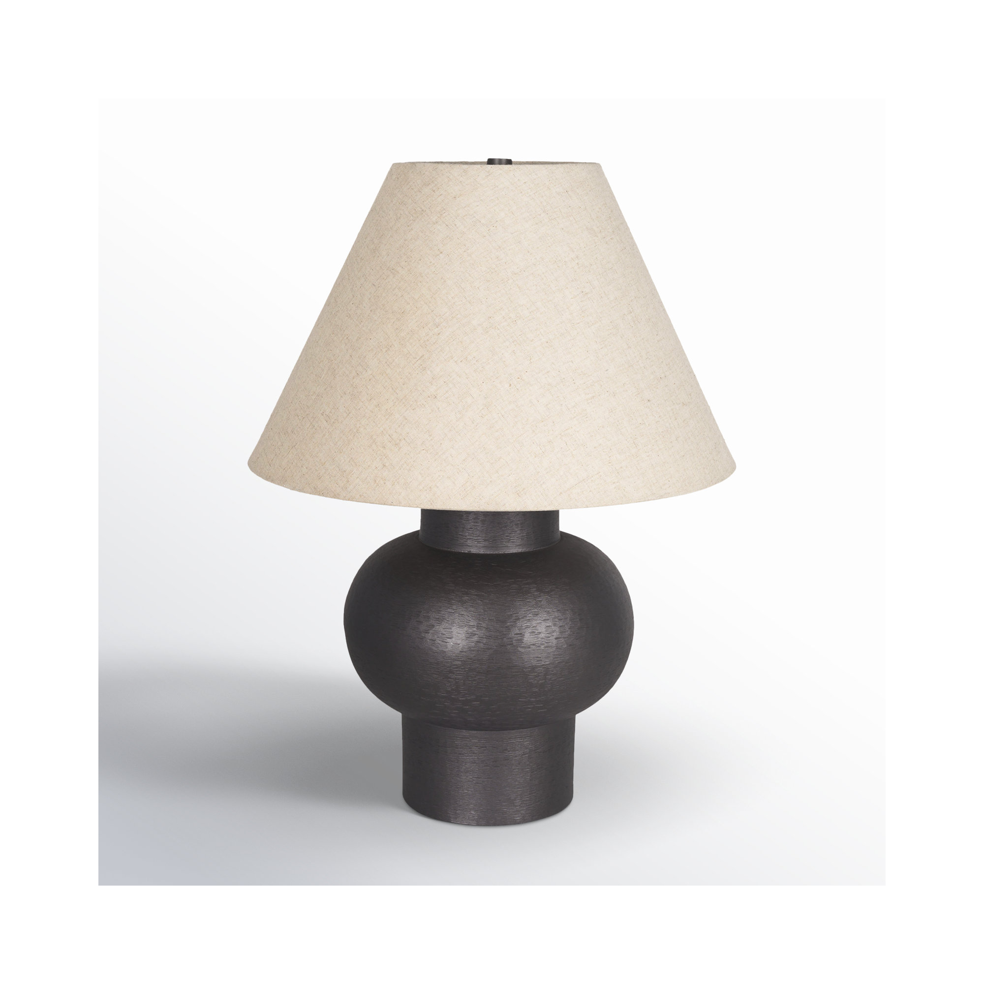 Ameyalli Metal Table Lamp Lamp, Black