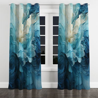 Andromache - Modern Blackout Grommet Curtain - 1 Panel