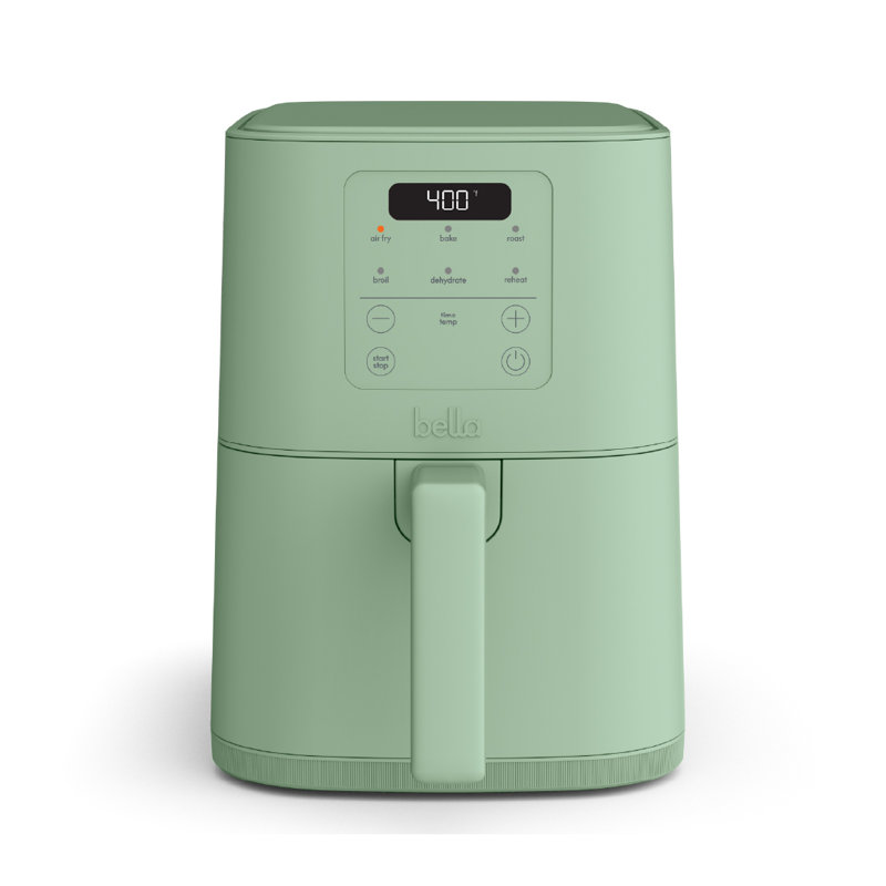 Bella Slim 4.0 QT Air Fryer, Seaglass