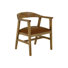 Ensemble de 4 fauteuils rembourrés en similicuir