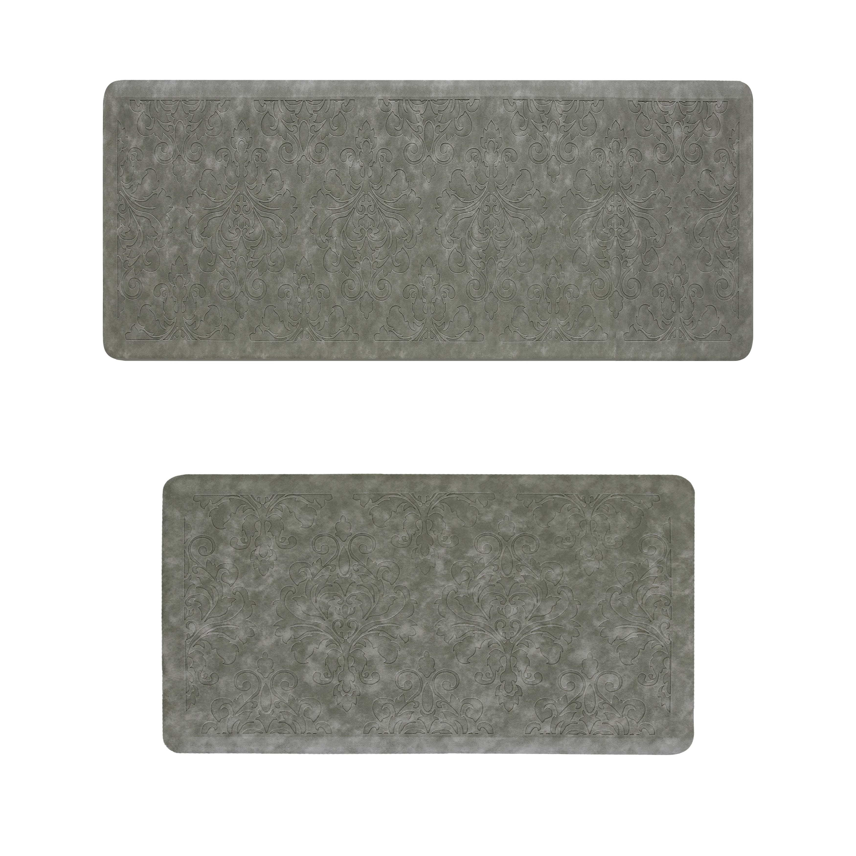 Kitchen Anti-Fatigue Mat Canora Grey Color: Light Gray