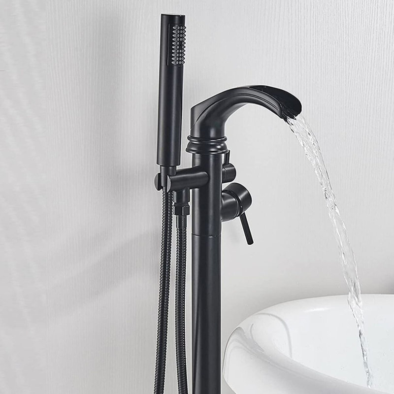Wall Waterfall Faucet with Diverter
