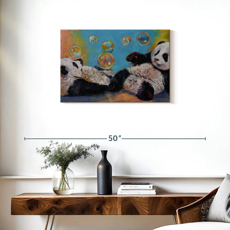 Crowle Panda Bubbles, 20" H x 30" W