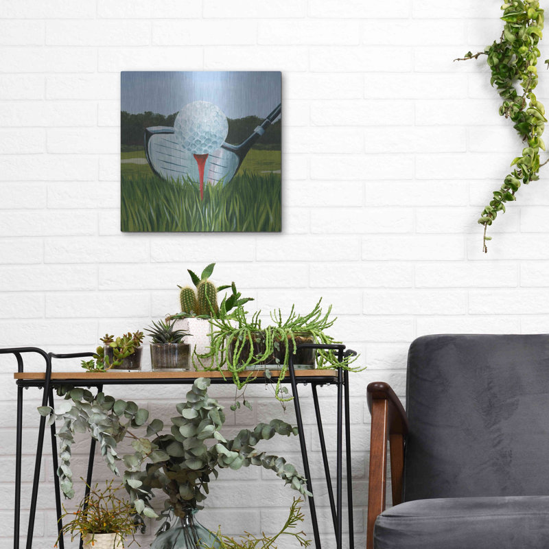 «Tee Off I» par Grace Popp, H 12 po x l 12 po