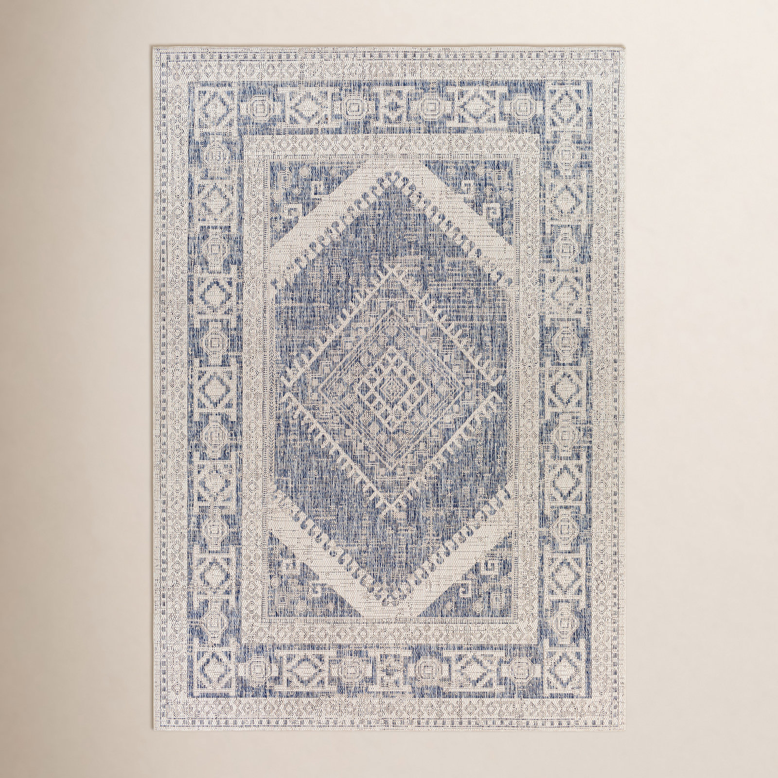 Bronwyn Oriental Outdoor Rug, Rectangle 9'2" x 12'