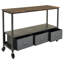 Frenette 100cm Solid Wood Console Table