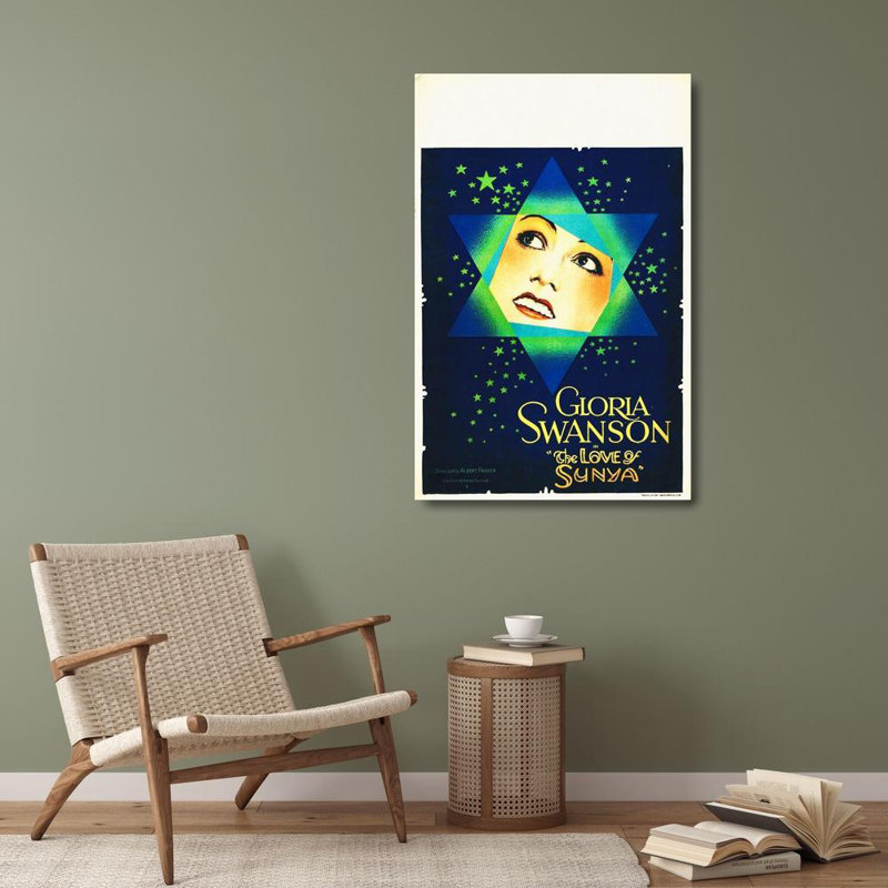 Art sur toile tendue avec galerie d'archives Lark Manor ™ Hollywood: The Love of Sunya