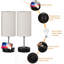 Lampe de table USB en métal Omender