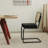 Tristen Rattan and Fabric Upholstered Dining Chairs-124083194-124083195