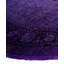 Huckaby One-of-a-Kind 8' 7" X 8' 9" Round Wool Area Rug Purple