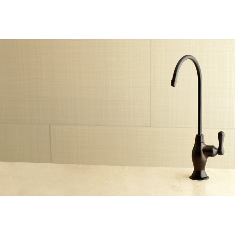 Robinet de filtration d'eau à fixation sur comptoir 1 trou Kingston, Bronze huilé
