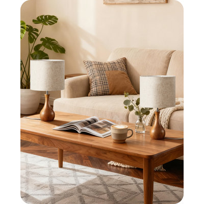 Wood Table Lamps
