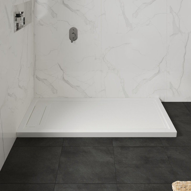  Base de douche rectangulaire de 72 x 36 x 2,8 po