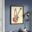 « electric guitare », impression