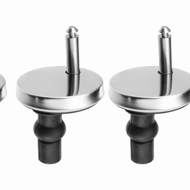 Ultimate Hinge Fixing Kit: 2 Set Seat Hinge Bolt Screws with 50mm Base for Top Fixing Expansion Screw Cover