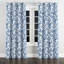 Coastal Curtains - Rideau à œillets en toile de plage bleu - 1 panneau-650637502-650637498