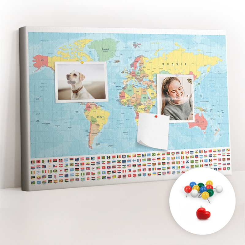 Kaden Cork Corkboard / Bulletin Board