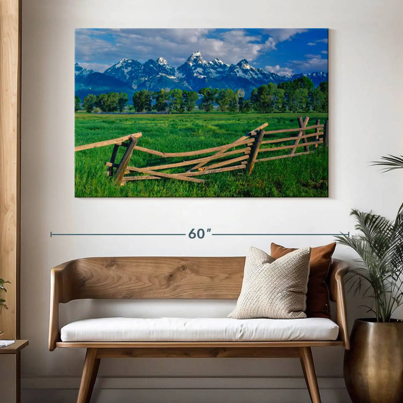 Alvord Rustic Mountain, 34" H x 51" W