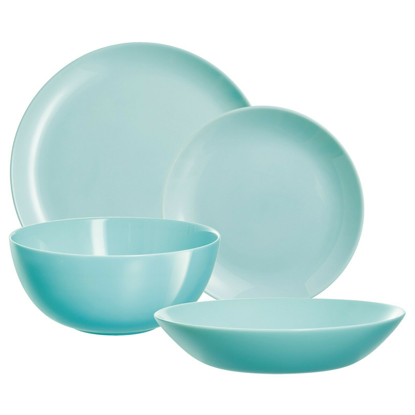Luminarc Tempered Glass Dinnerware - Set of 19 & Reviews | Wayfair.co.uk