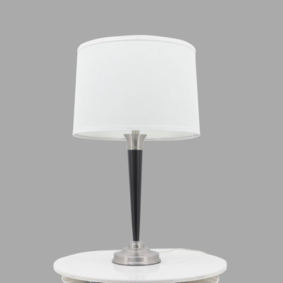 Polylinen Lamp Shade, White , Round