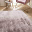 HEAVENLY Solid Colour Machine Made Area Rug-1960578872-1960578859
