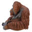 Statue orang-outan assis