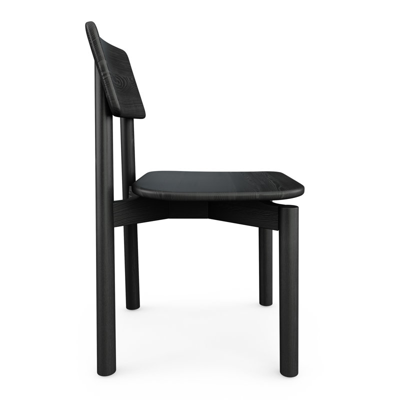Ridley Dining Chair, Ash Black