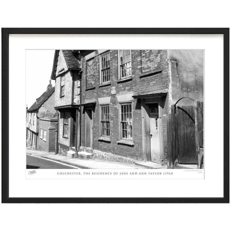 Colchester, The Residence Of Jane And Ann Taylor C1960 by Francis Frith - Single Picture Frame Print
