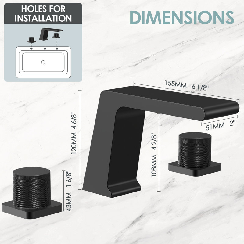  Robinet de douche à pression équilibrée avec valve brute, Noir mat