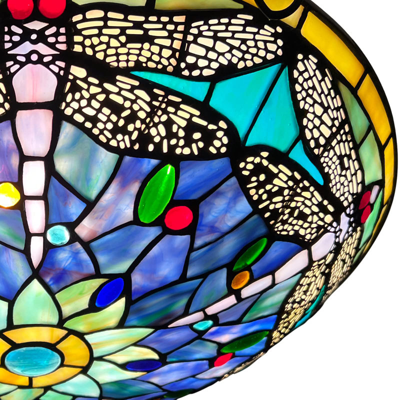 Tiffany Glass Flush Mount