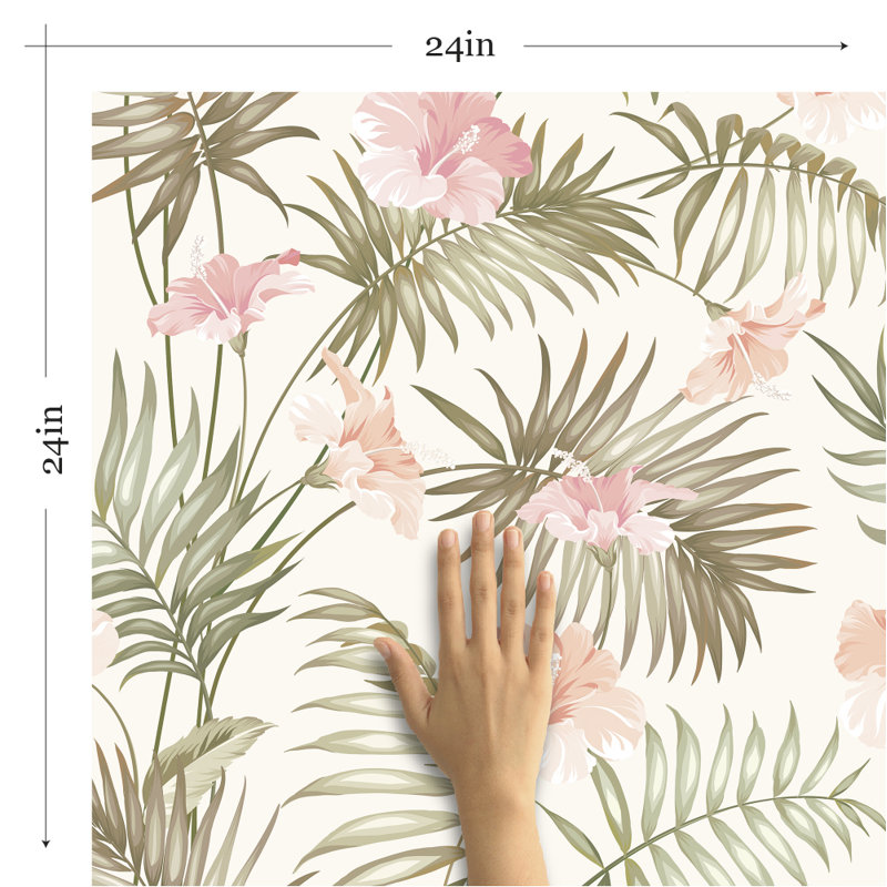 Panneau de papier peint adhésif amovible Matthews Botanical
