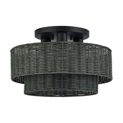Grand semi-encastré 3 lumières Weavington