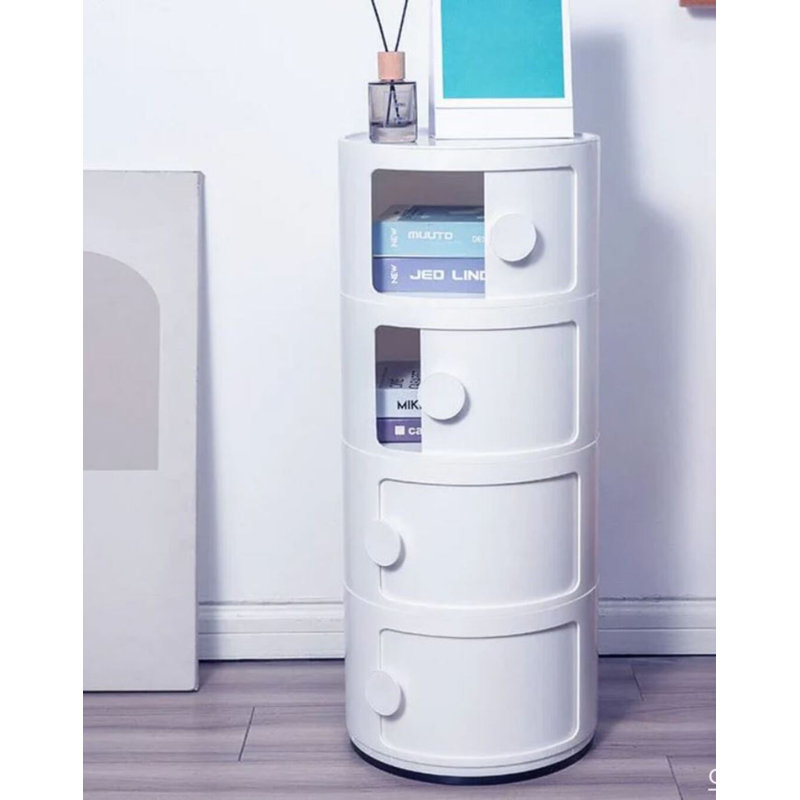 Castle Plastic Storage, White