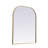 Sabine Metal Wide Arch Wall Mirror-87050930-87050942