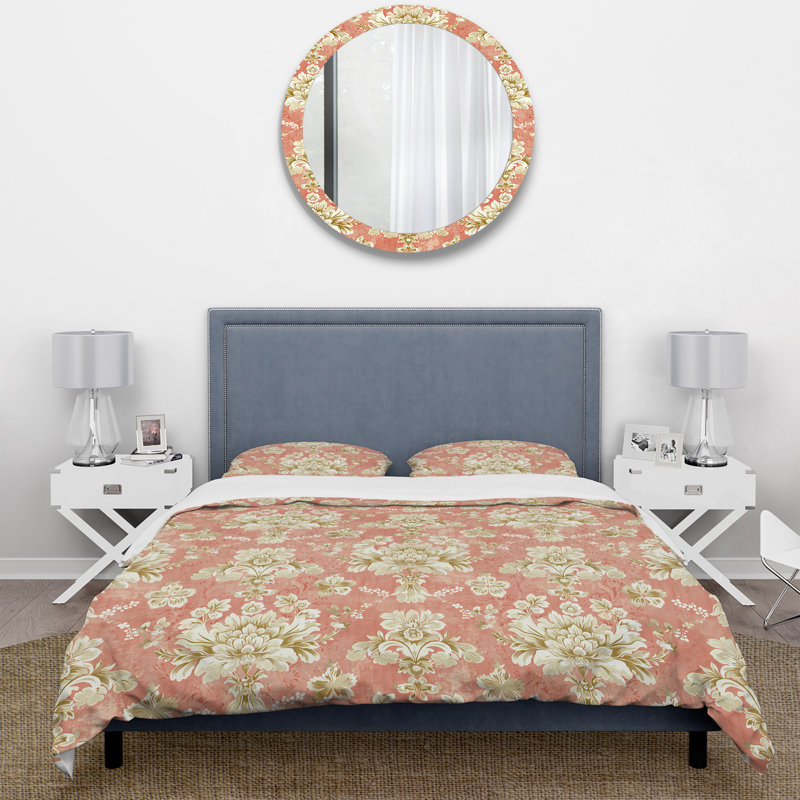 Ensemble de housse de couette Country, Housse de couette simple + 2 taies décoratives st